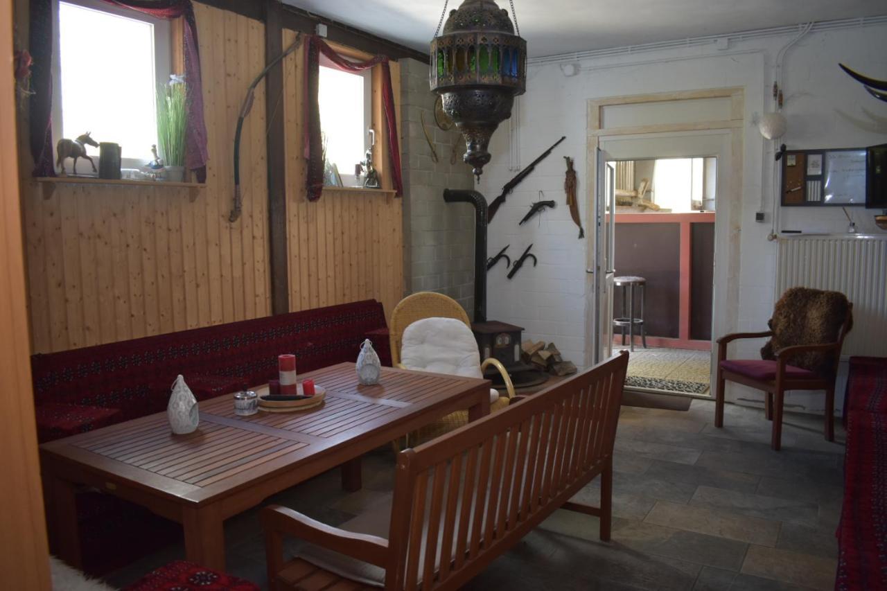 Idylle Auf Dem Reiterhof Bei Husum Apartment Witzwort Bagian luar foto